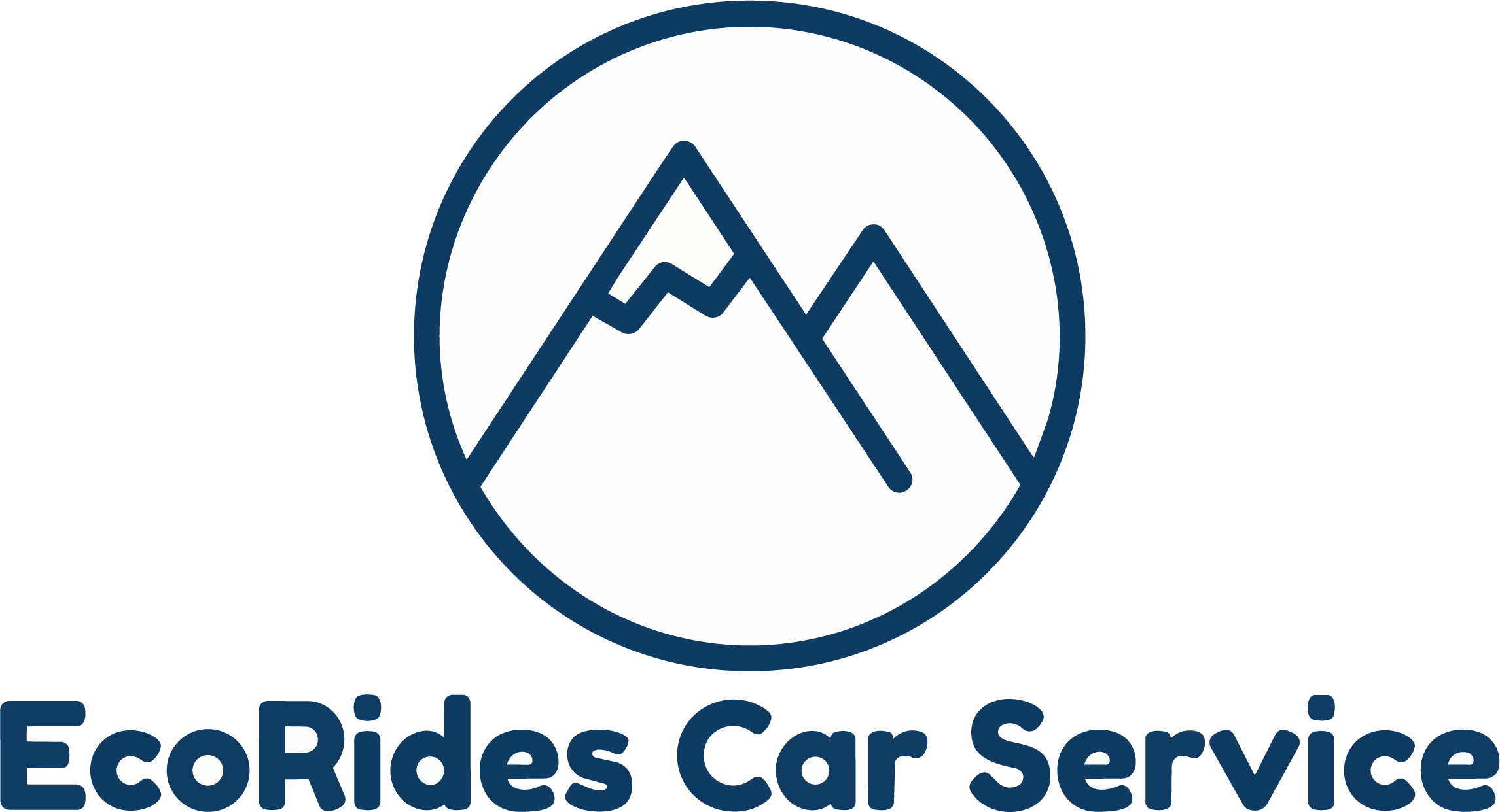 EcoRides Car Service logo