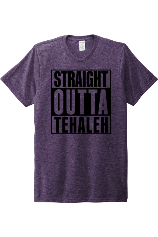 Allmade Unisex Tri-Blend Tee - Black Logo